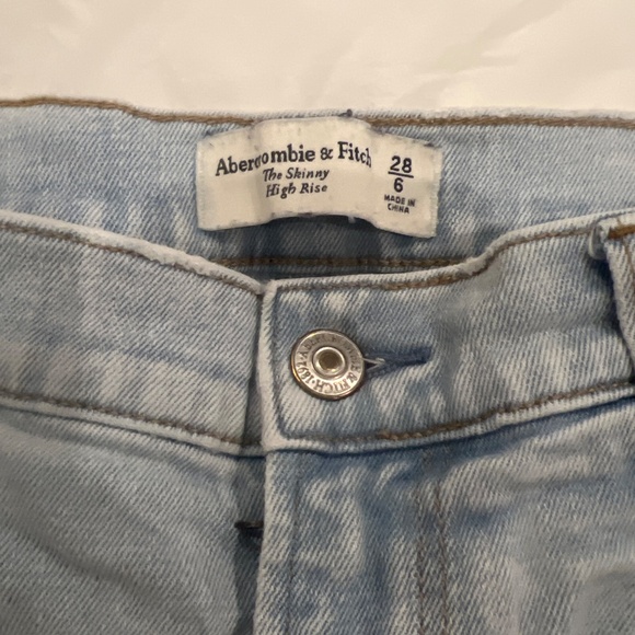 Abercrombie & Fitch High rise skinny jeans - Picture 3 of 4